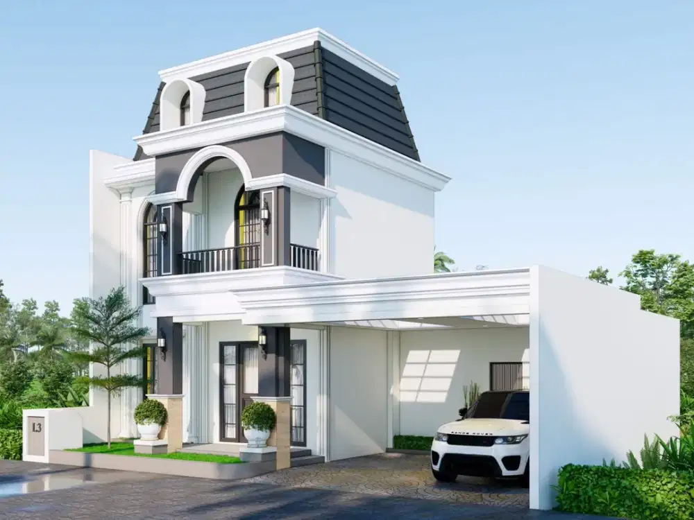 Rumah Cantik American Style Dekat Tol, Siap Serah Terima!