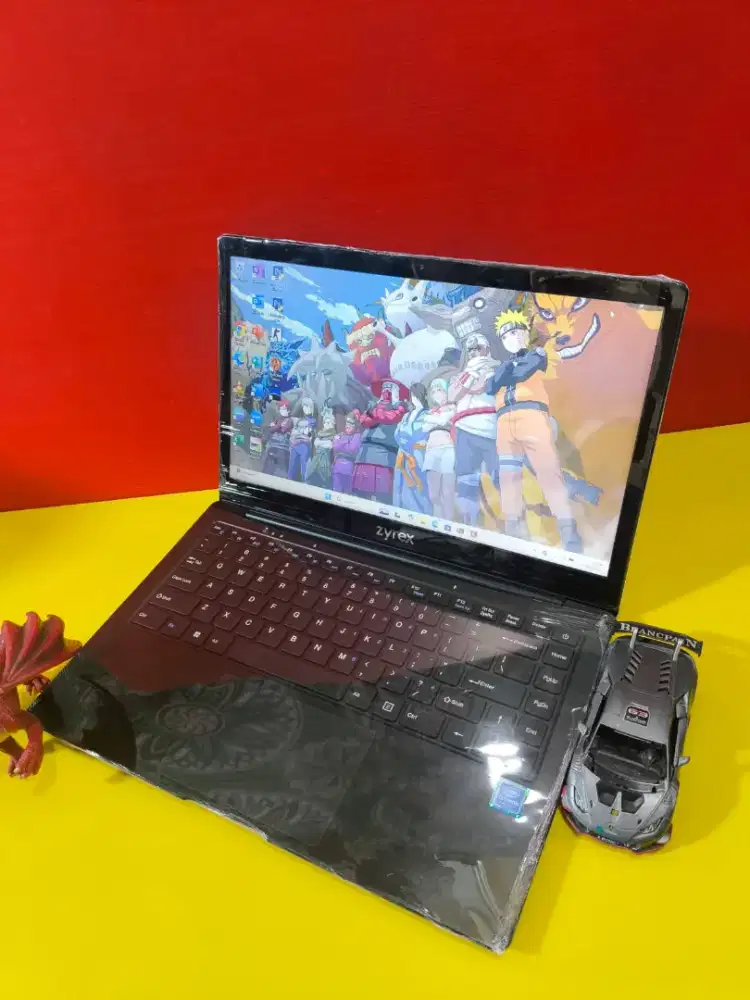 Laptop ZYREX BUNAKEN 4OPM7RL FULSET BOX Black Superslim