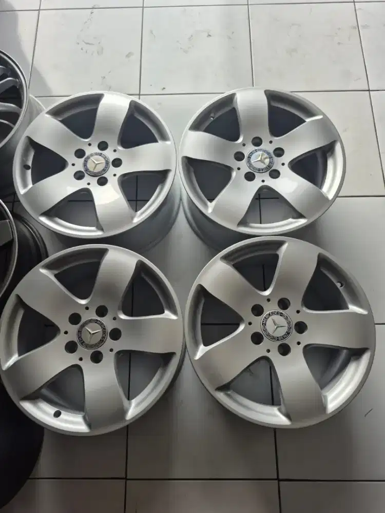 Velg oem Ecllas R16 W211 R16 pcd 5×112 lebar 7,5 et43..4pcs