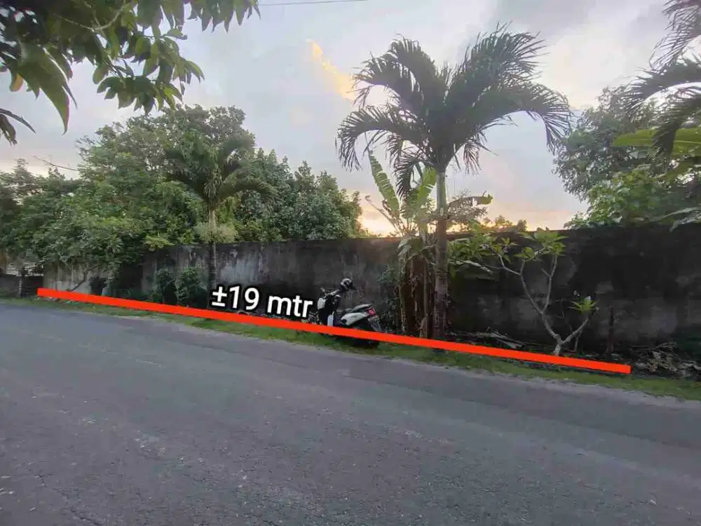 Tanah Jalan Utama Kayutulang Utara Canggu Bali