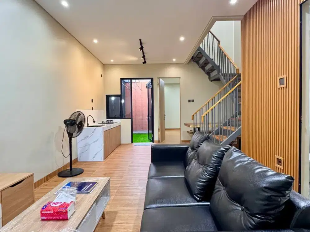 Rumah kamar 4 konsep jepang di limo depok