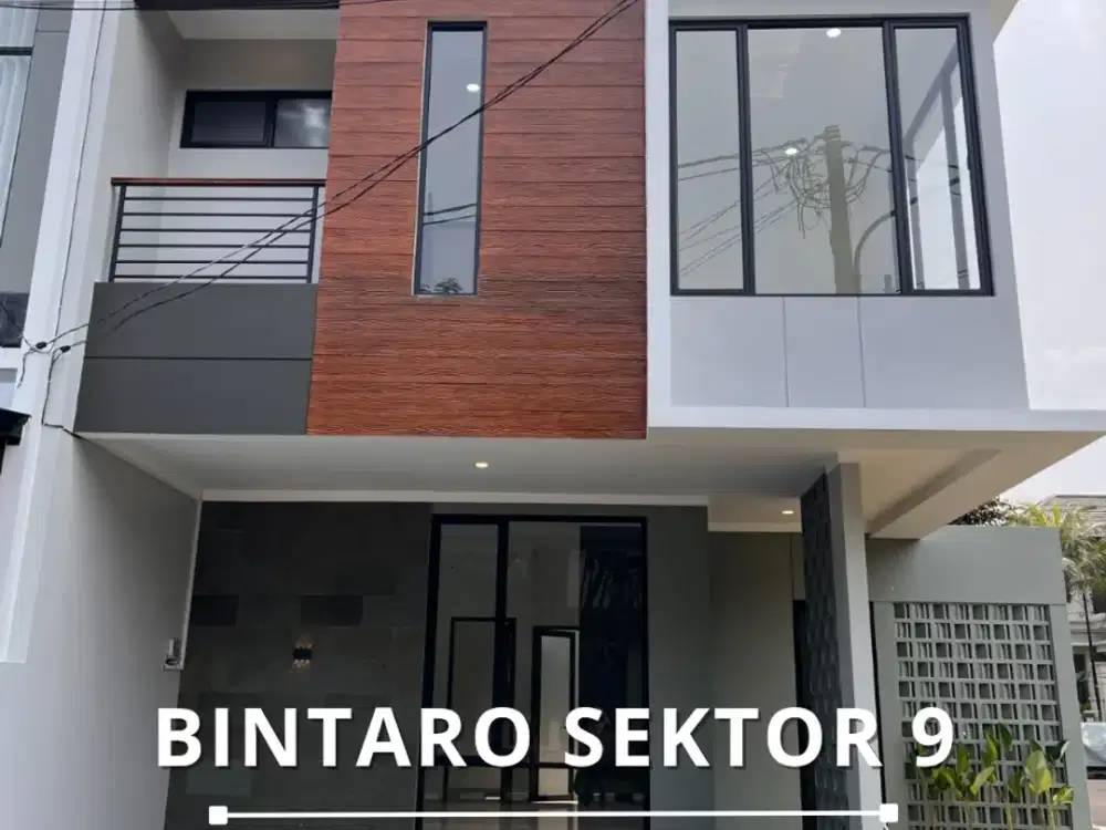 Rumah Brandnew Bintaro Sektor 9, Siap Huni Posisi Hoek