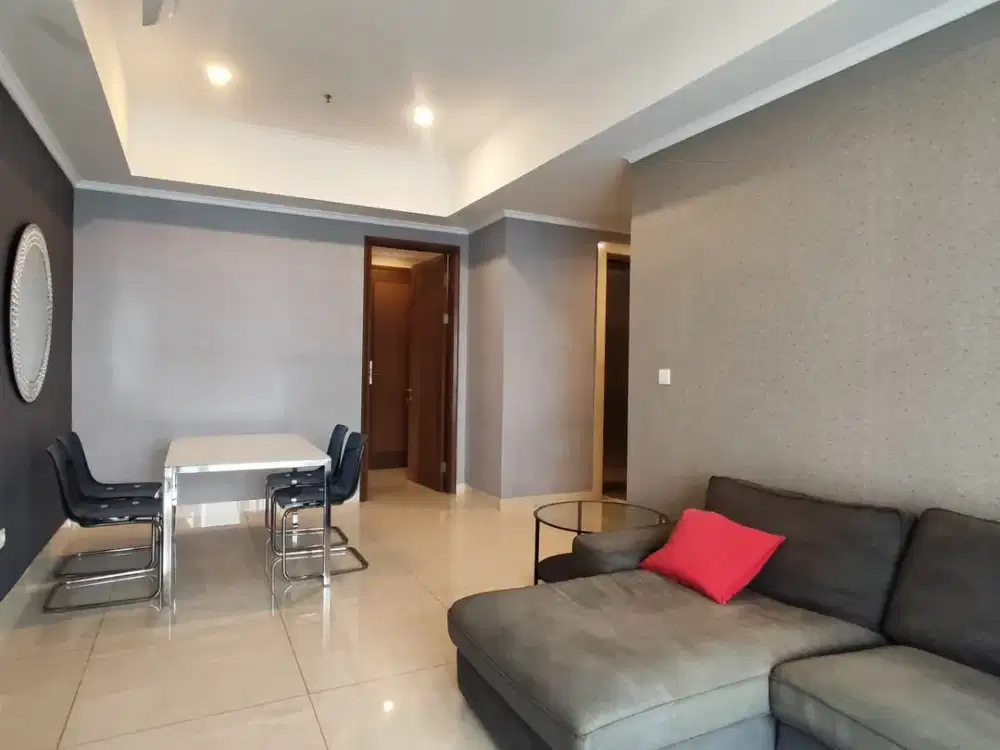 Dijual Taman Anggrek Residence Condo Full Furnished Lantai Sedang