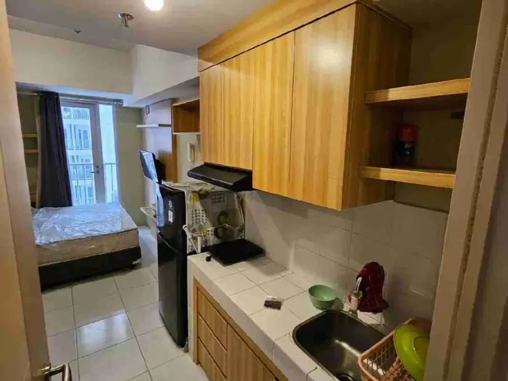 Disewakan murah Apartemen Tokyo PIK Studio view taman full furnish