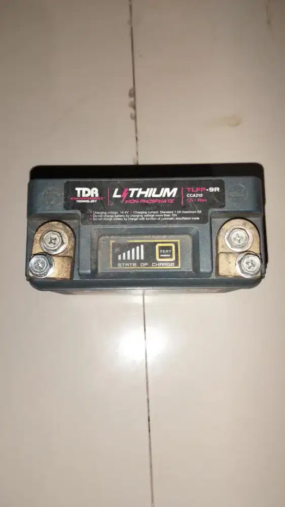 Aki lithium TDR original 9R