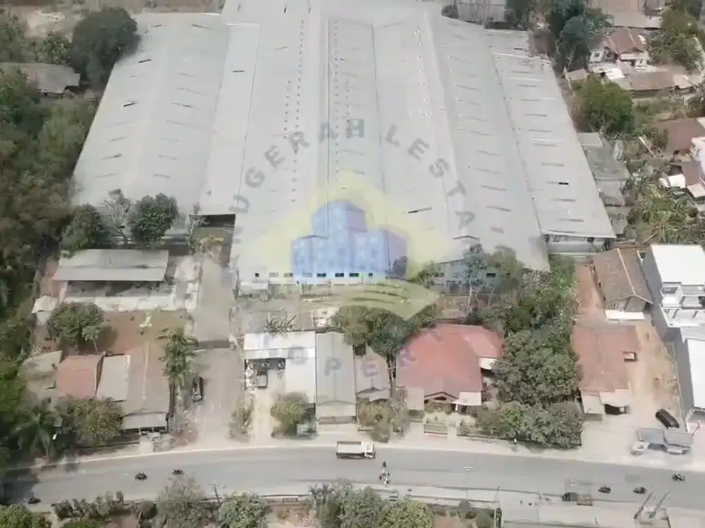 PABRIK SHM LT 5Ha LB 1,7Ha AKSES KONTAINER DEKAT STASIUN RANGKASBITUNG