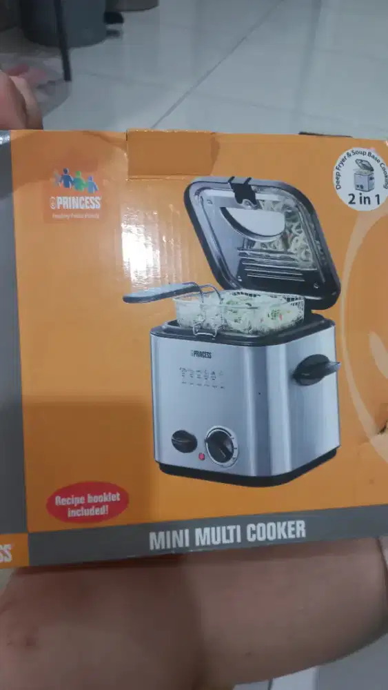 Mini Multi cooker deep fryer penggorengan