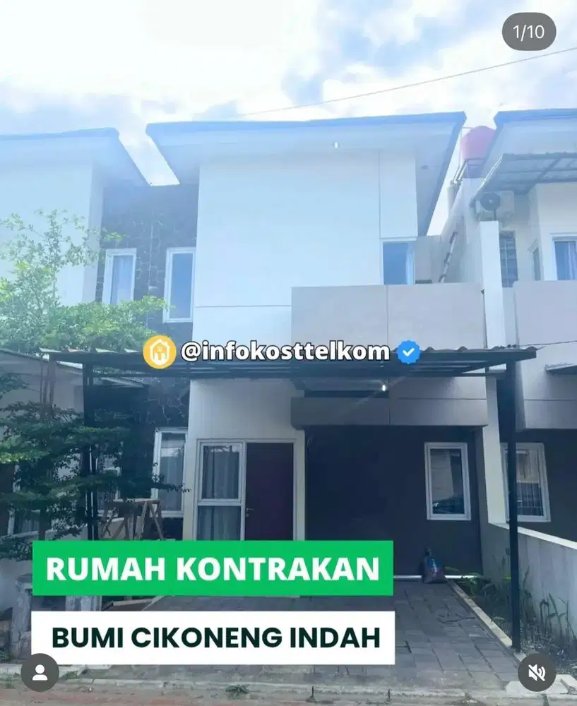 [RUMAH KONTRAKAN Bumi Cikoneng Indah Dekat Telkom University