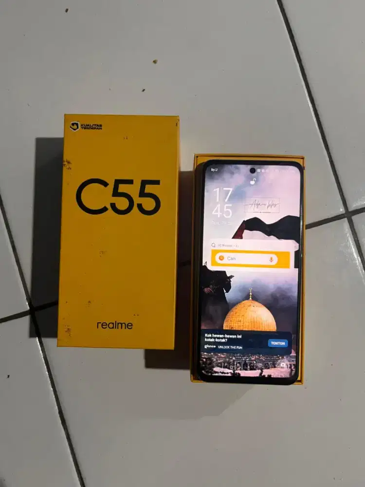 Realme c55 ram6/128gb fullset