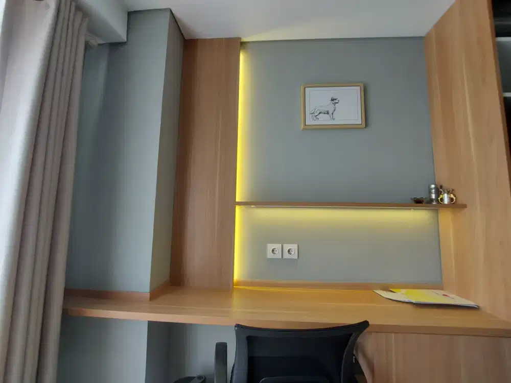 Disewakan Apartemen Trivium Terrace 3br Jadi 2br Bagus Dan Nyaman