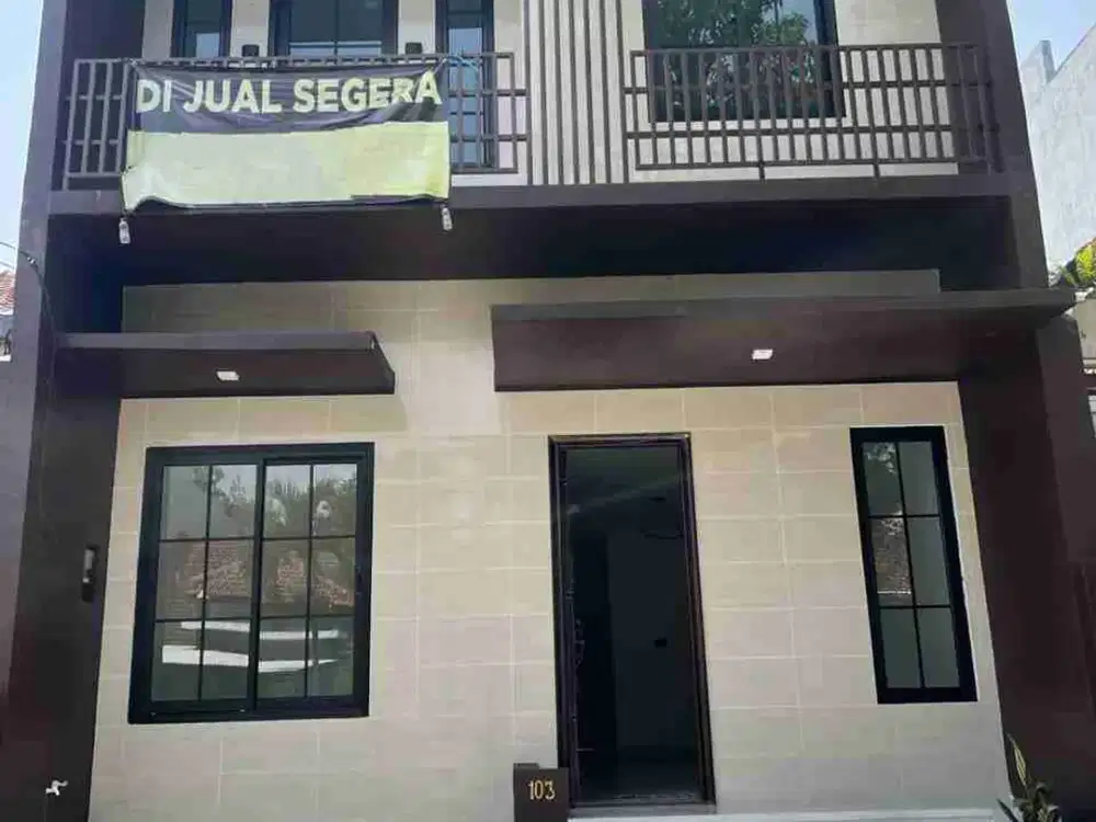 dijual rumah minimalis 2 lantai disentul city