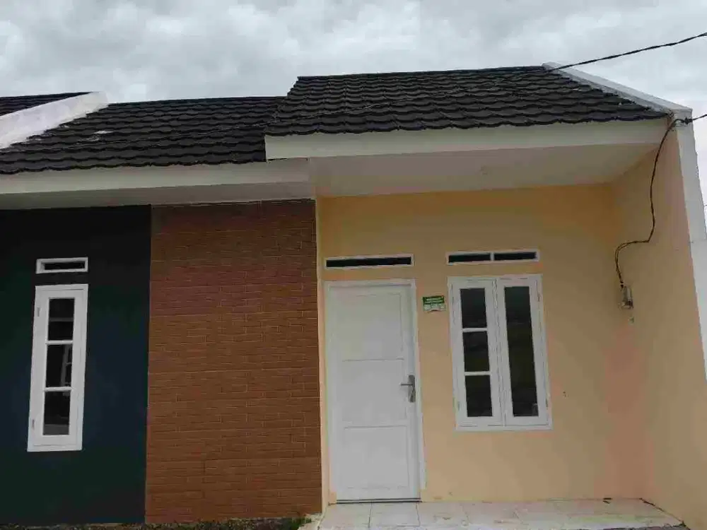 rumah subsidi konsep cluster dekat PT aqua mekarsari