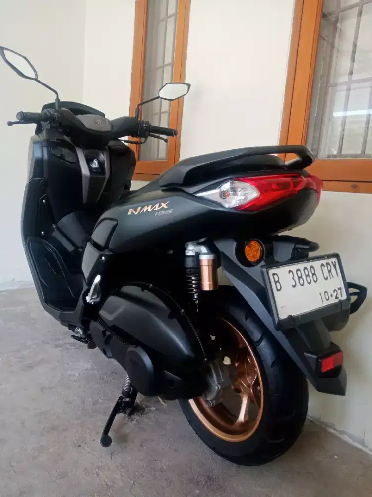 KM 8RB PERAK! NEW NMAX ABS KEYLESS HITAM DOFF PAJAK PANJANG KAYA BARU!