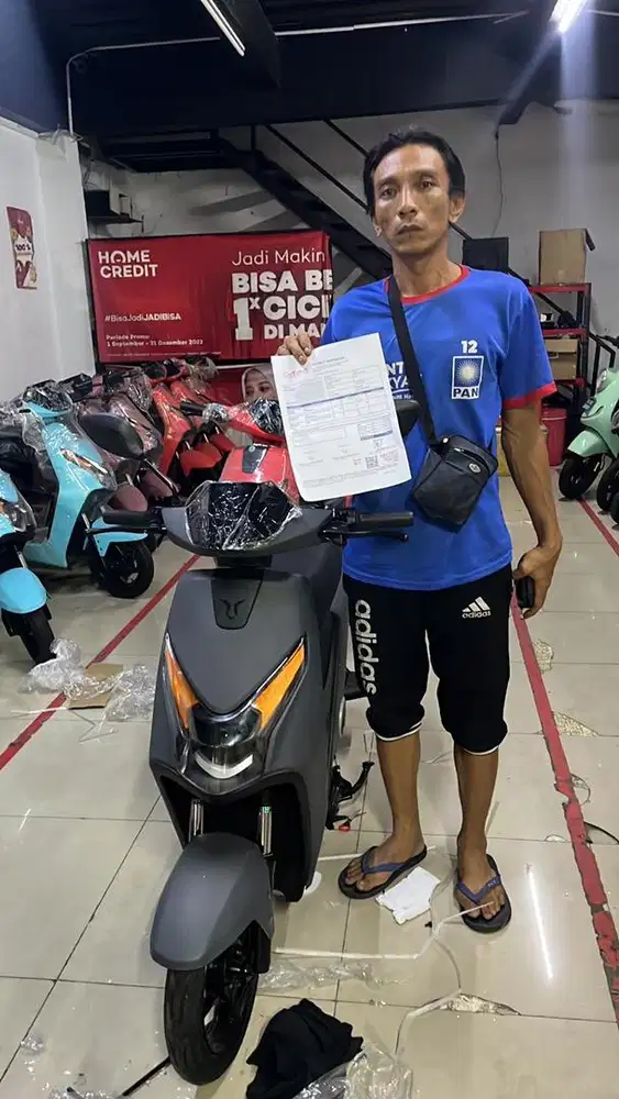 Sepeda Listrik Uwinfly Bisa Cash dan Kredit
