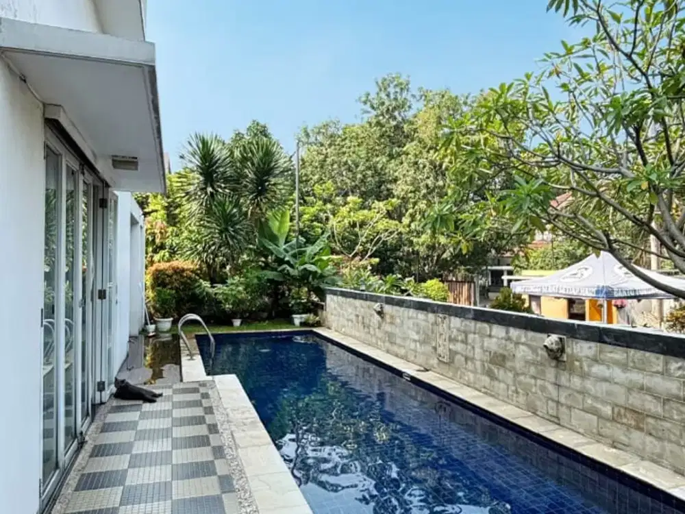 ZN62 Rumah Mewah Private Pool 280 m2 Billymoon Pondok Kelapa Jakarta Timur