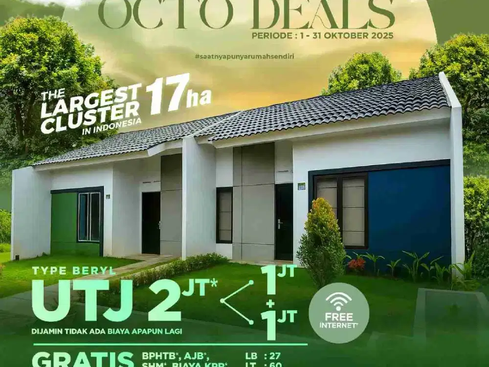 promo rumah subsidi fasilitas komersil