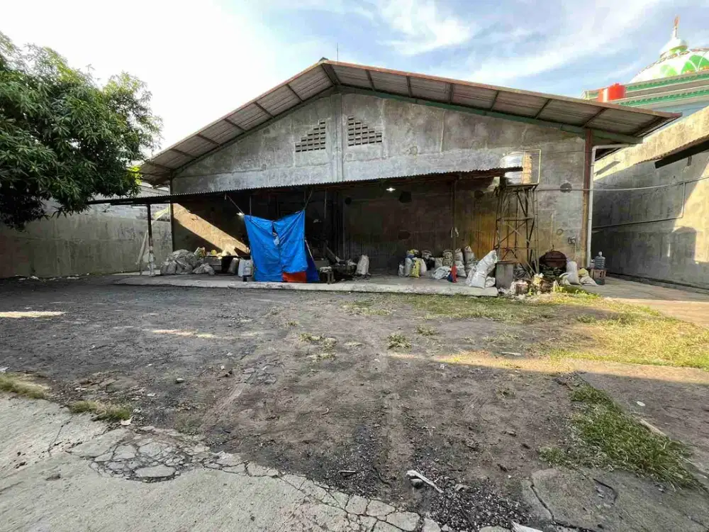 Gudang siap pakai lokasi di area cemani sukoharjo