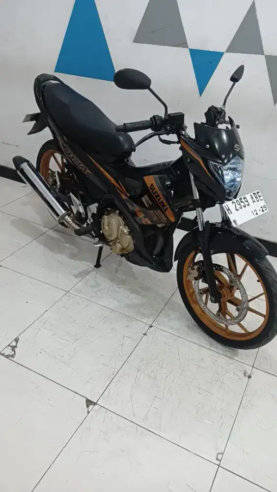 Suzuki Satria FU 150 Limited Edition 2014 Mesin Segel