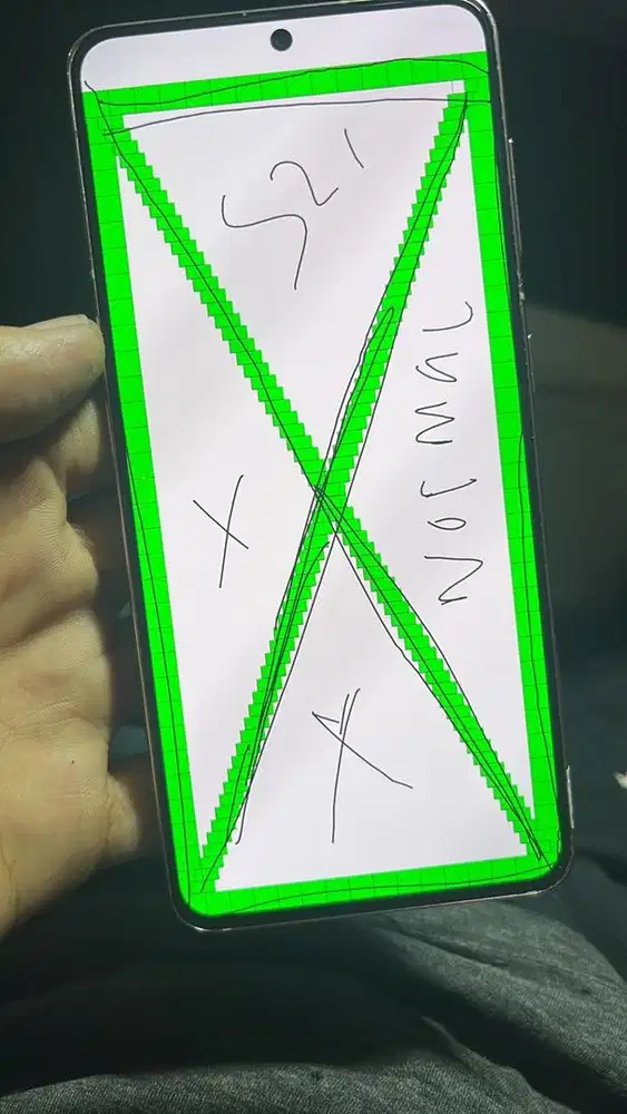 LCD samsung s21 biasa