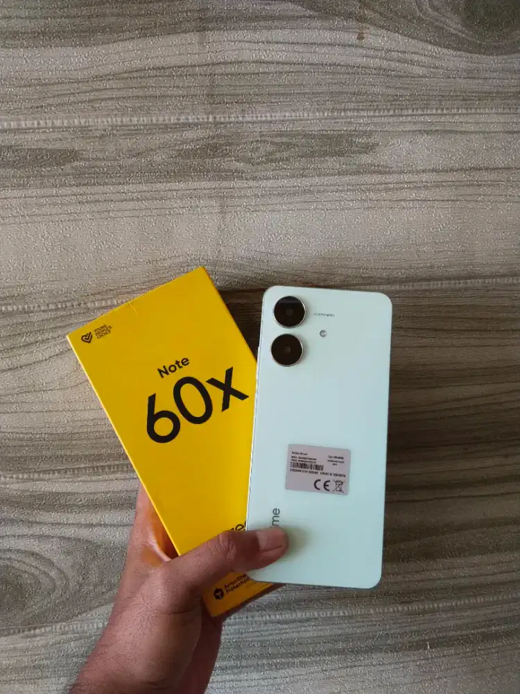 Realme Note 60x Ram 4/64 mulusss like new