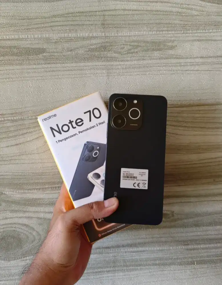 Realme Note 70 Ram 4/64 (seminggu pakai)
