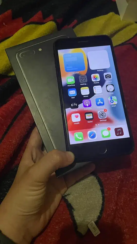 iphone 7 plus 128gn fullset no minus