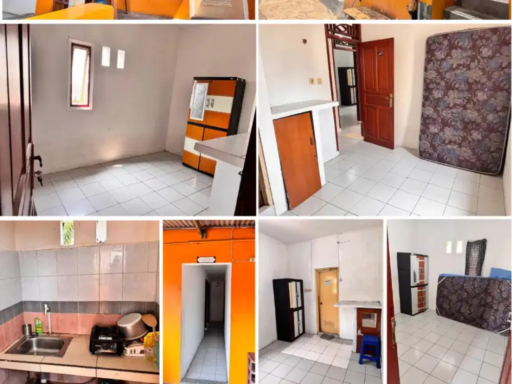 Dijual Murah!!! BU Kontrakan 2 Pintu + Kost 4 Kamar, di Karang Tengah, Kota Tangerang, 625jt