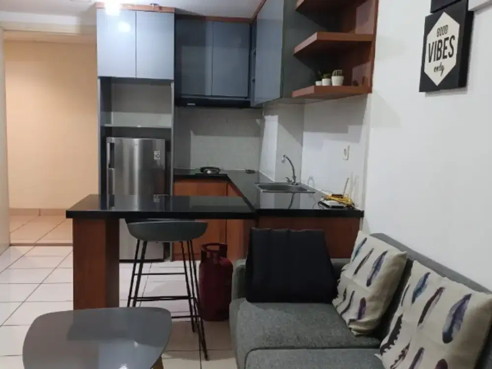 DISEWAKAN Apart MTOWN RESIDENCE 2BR Furnished. Depan Mall SMS