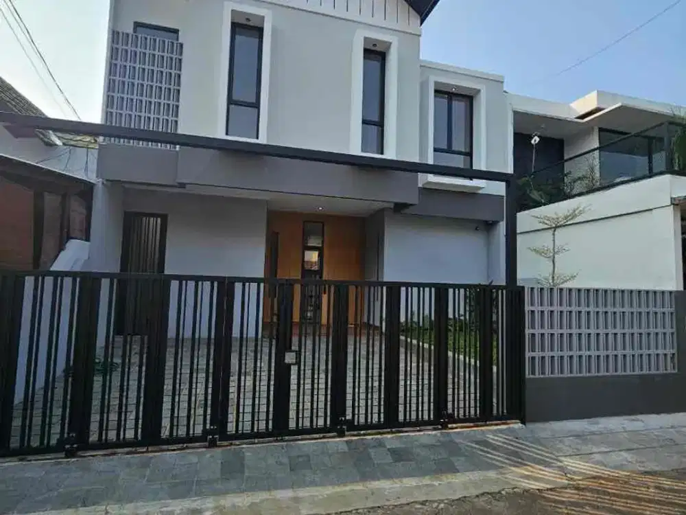 Rumah Brand New Modern Minimalis dalam cluster di Bintaro sektor 3