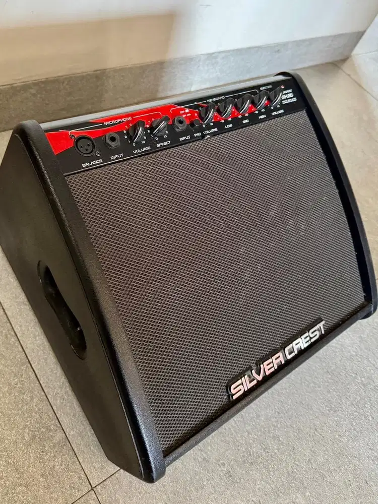 Ampli Keyboard Drum Elektrik Amplifier segala fungsi Silvercrest MK60