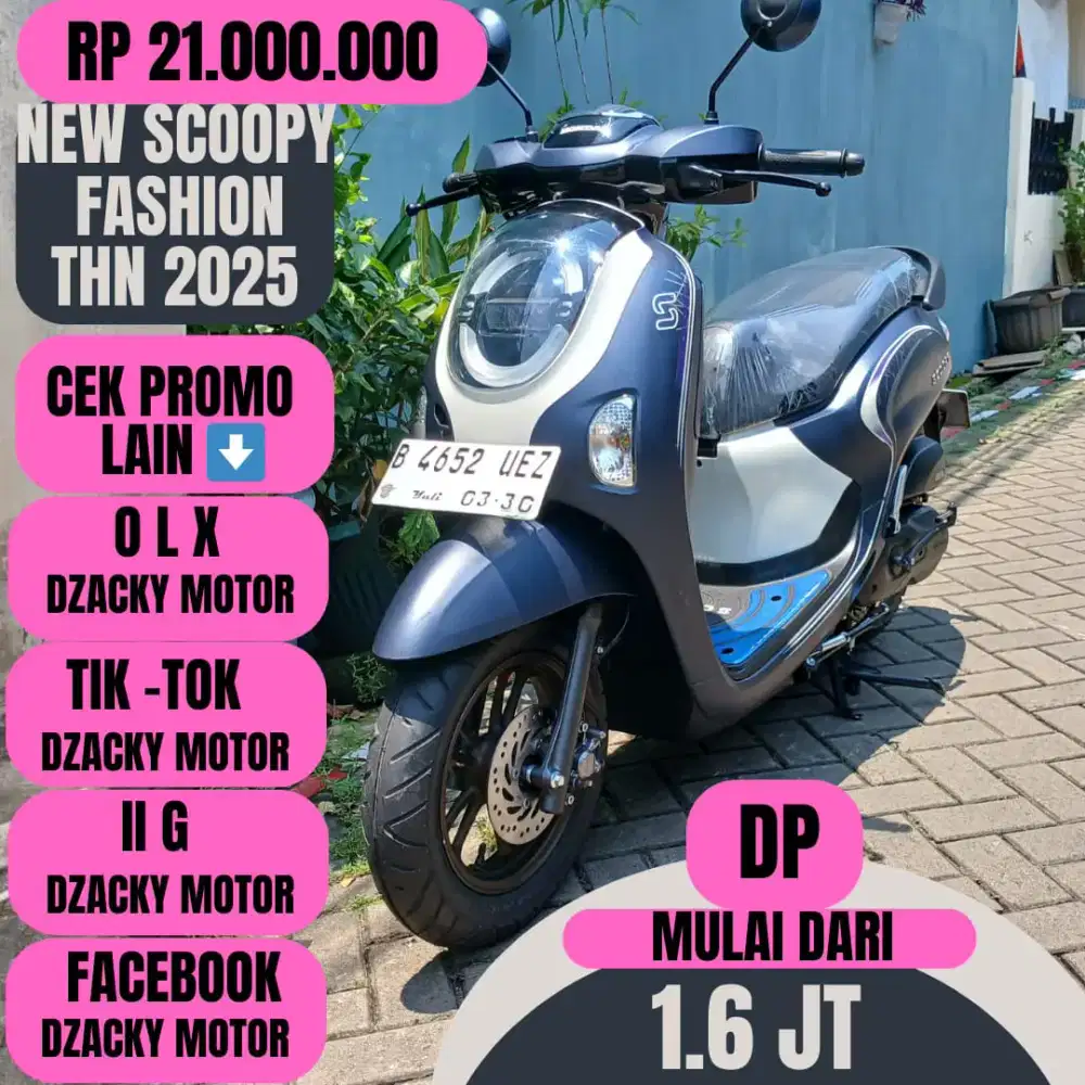 NEW SCOOPY FASHION THN 2025