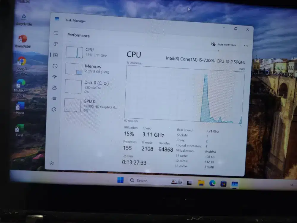 Laptop secon ASUS TOUCHSCREEN