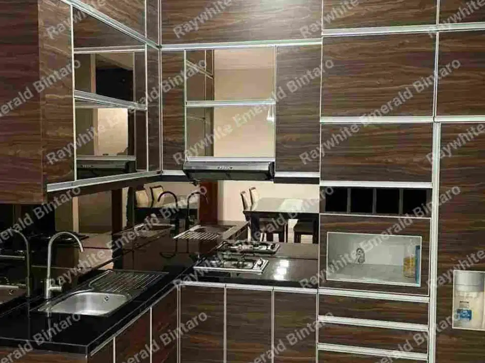 Rumah Murah Full Furnished Dalam Cluster Luas Siap Huni dekat Tol dan MRT Lebak Bulus Jakarta Selatan