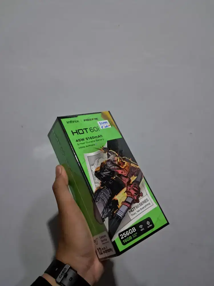 Harga Miring Hot 60i 8/256 New GARANSI RESMI