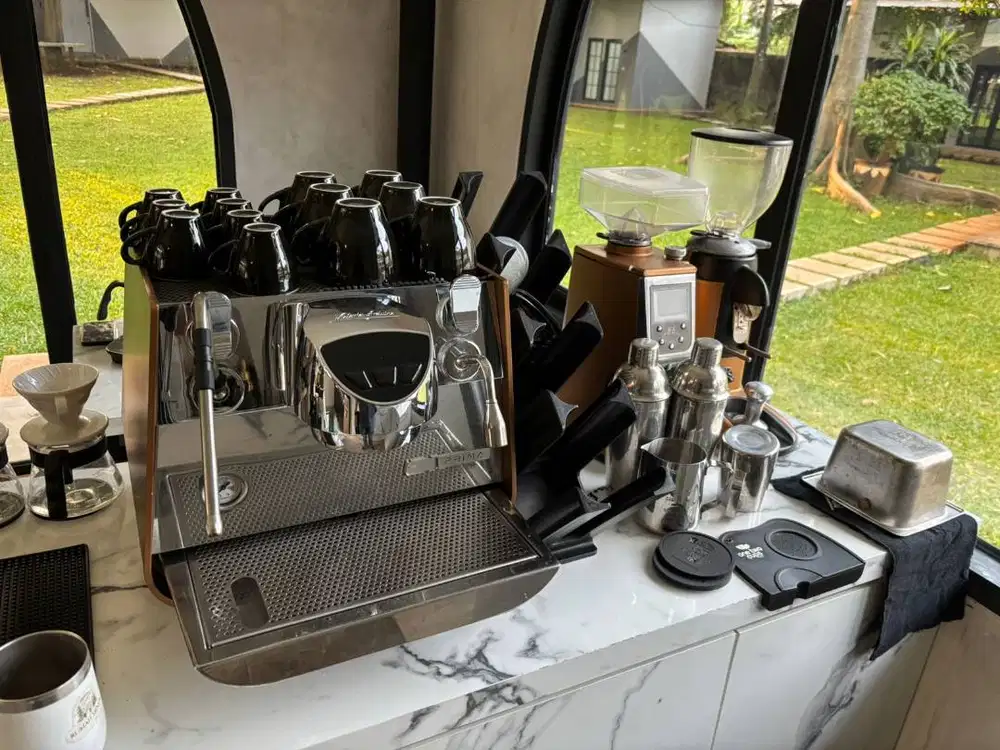 Jual Mesin Kopi Victoria Arduino Eagle One Prima + 2 Grinder | Mulus,