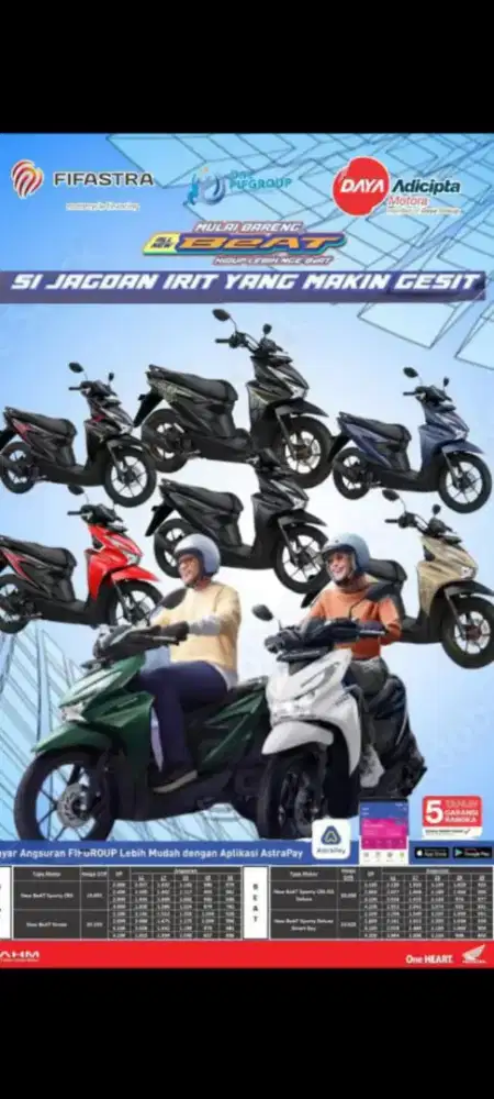 New beat sporty CBS