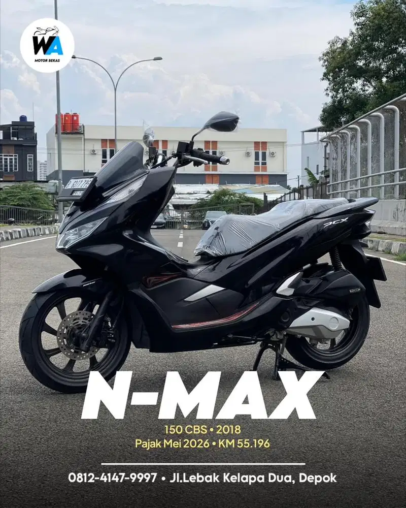 Kredit/Cash Honda Pcx 150 Cbs Tahun 2019