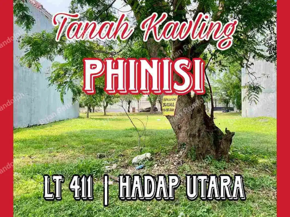 I Dijual tanah kavling murah ukuran 441 meter  hadap utara