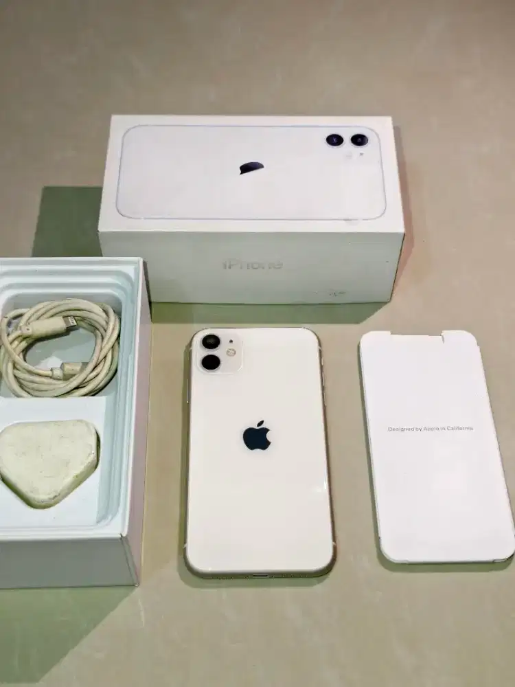 Iphone 11 128gb White Resmi
