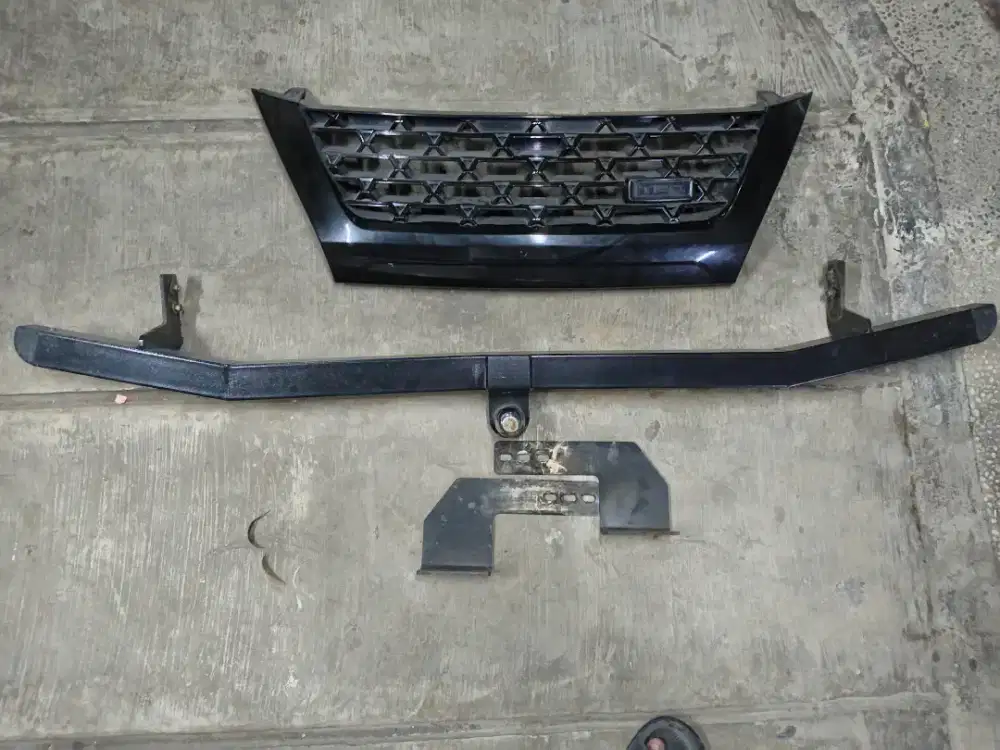 Grill fortuner trd 2018 dan bar towing belakang