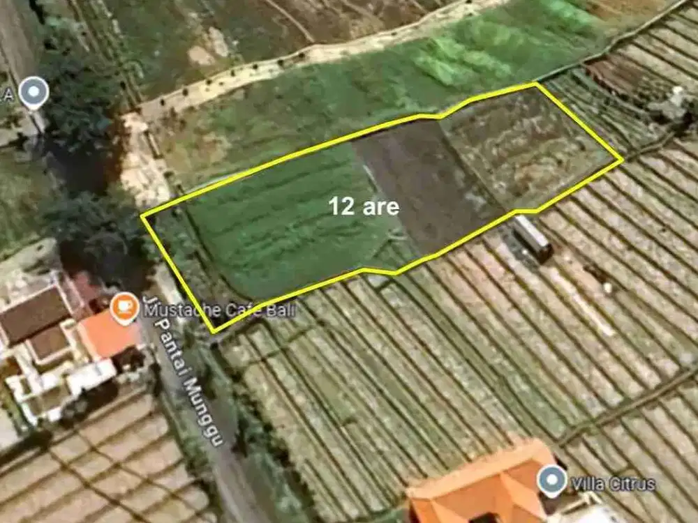 TANAH PREMIUM DI KAWASAN KOMERSIAL & JALAN UTAMA PANTAI SESEH MUNGGU, BADUNG - BALI