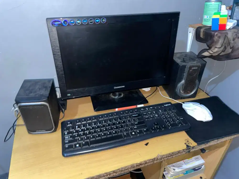 Komputer desktop lengkap tinggal pakai core i3