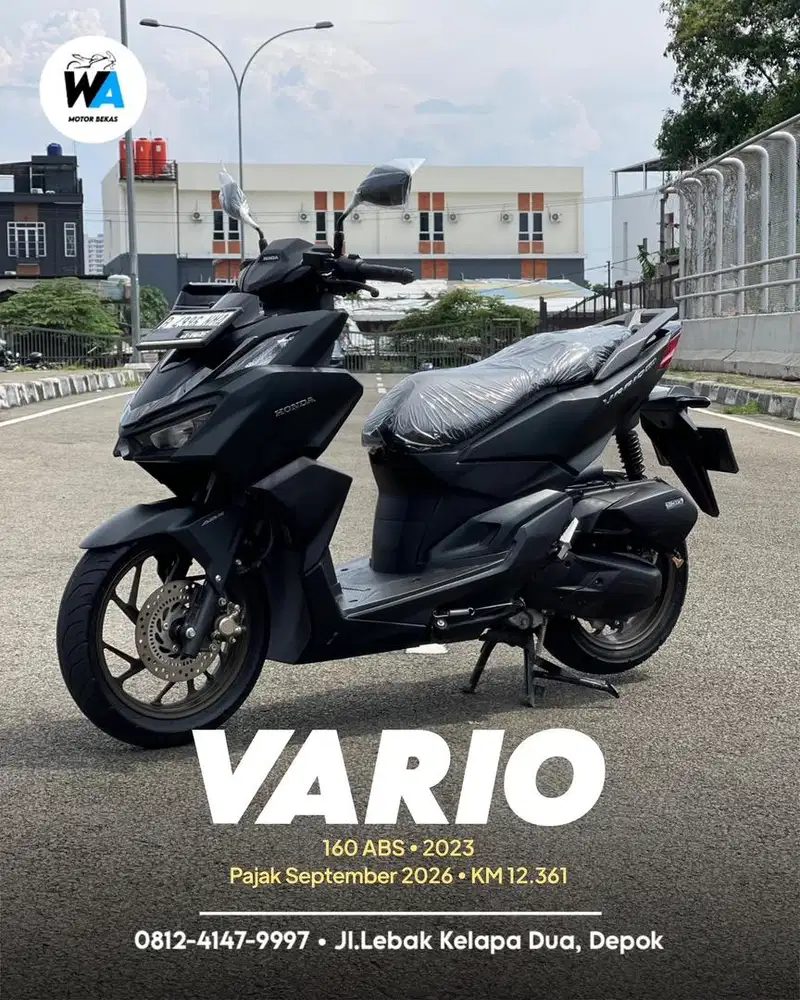 DP 500 RIBU Honda Vario 160 Abs 2023 Cash/Kredit