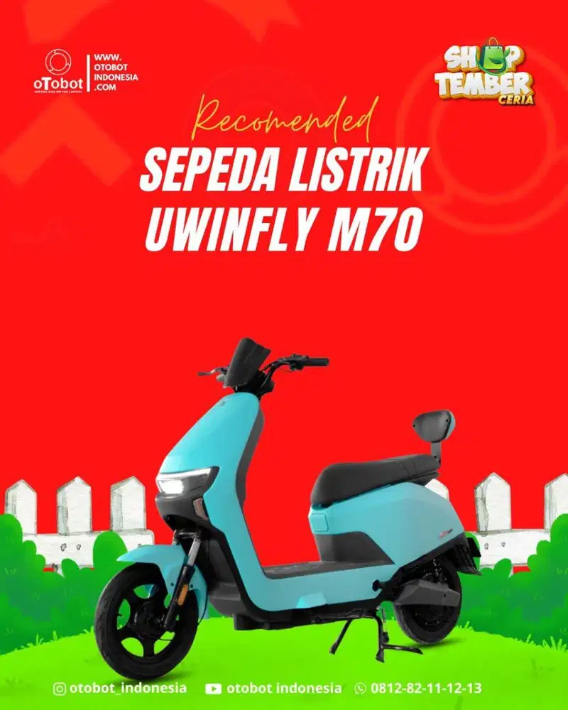 SEPEDA LISTRIK UWINFLY M70