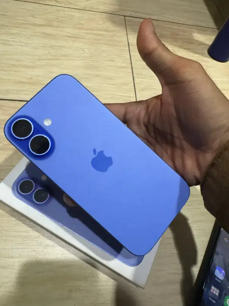 Ip 16 128 GB ultramarine fullset resmi DIGIMAP GARANSI ON