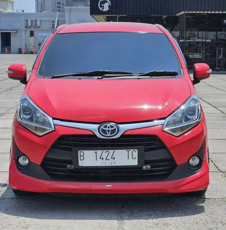 Toyota agya 2018 trd A/T istimewa km 27 ribu record toyota istimewa