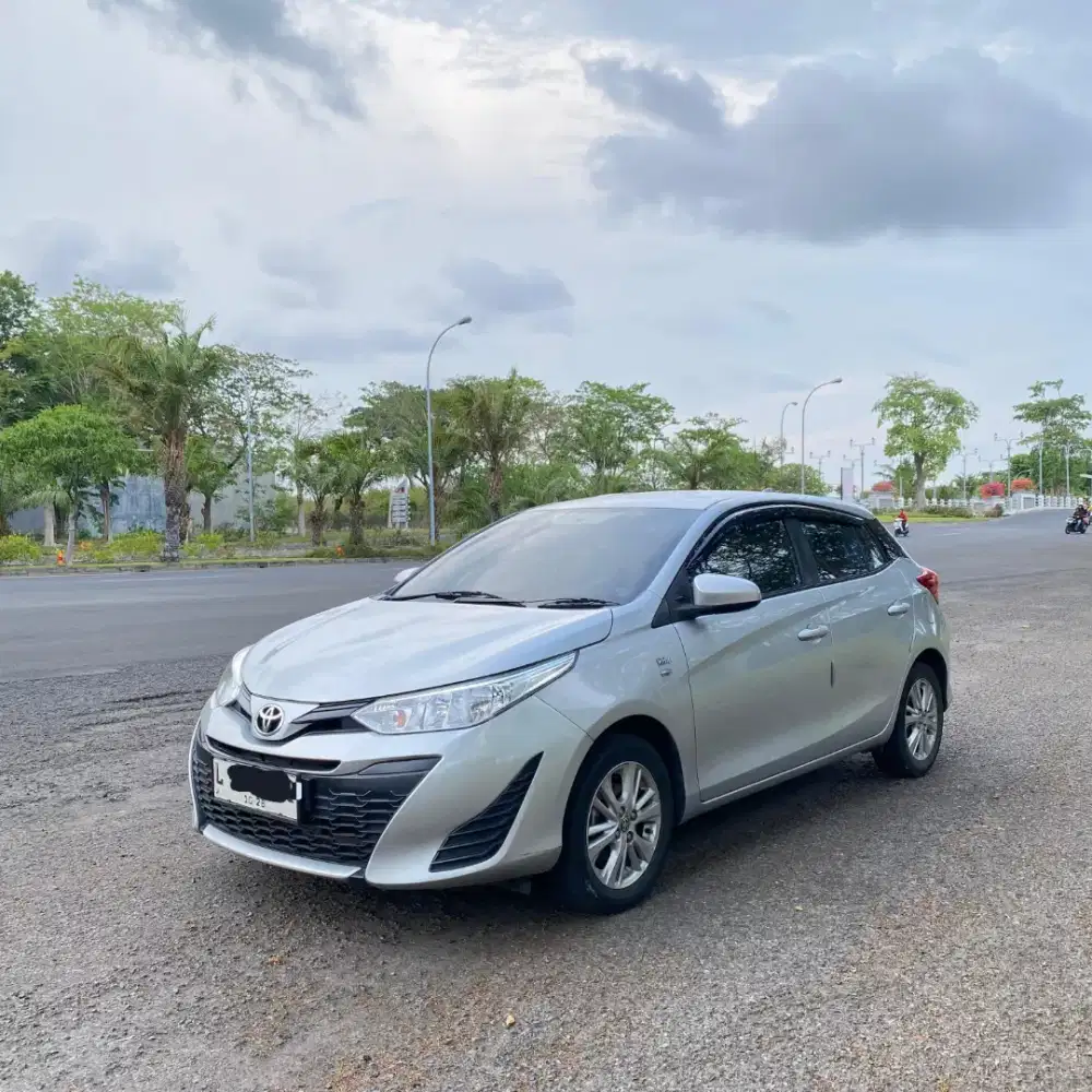 All New Yaris 2018 CVT Matic tipe E KM 55rb Record Terawat