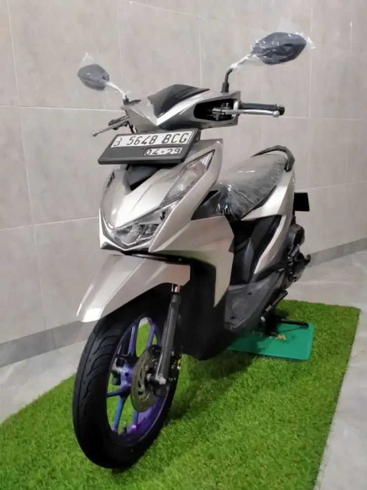 Honda Beat Deluxe CBS ISS Tahun 2021 Full Original Siap Pakai