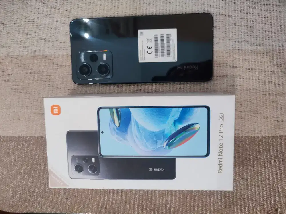 Xiaomi Redmi Note 12 Pro 5G 8/256gb Minus Sedikit Layak Pakai Bisa TT