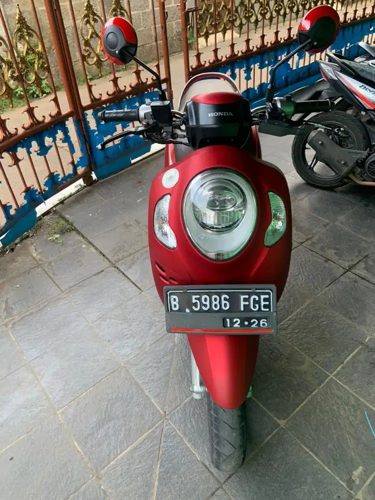 Honda Scoopy tahun 2021 keyless